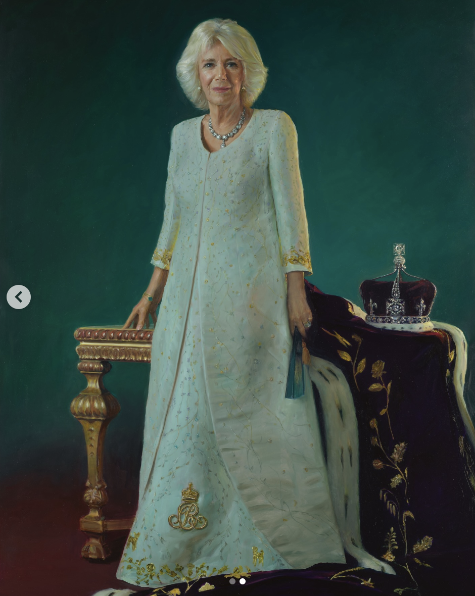 Queen Camilla's coronation portrait, dated May 6, 2025 | Source: Instagram/theroyalfamily