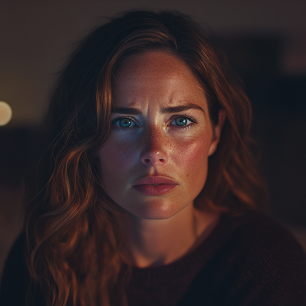 Portrait of an emotional woman | Source: No source