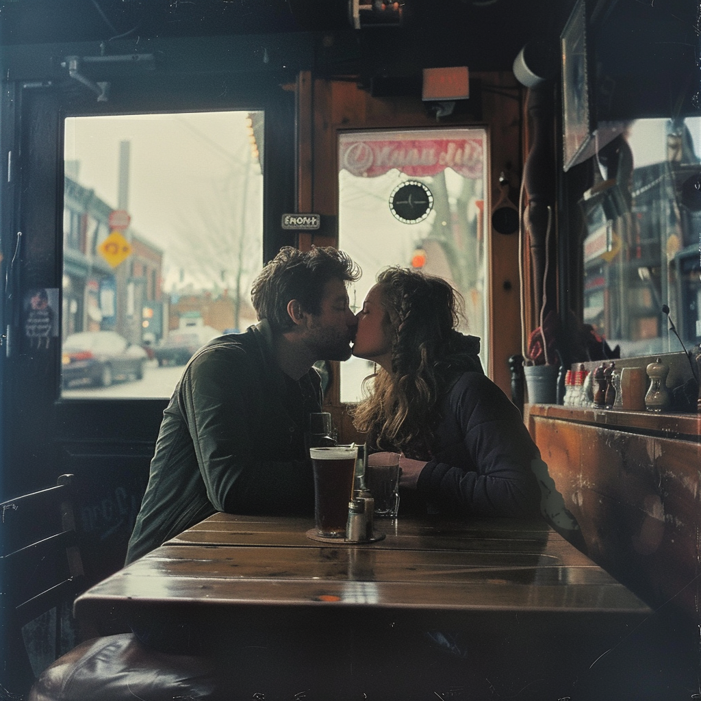 A couple in a restaurant | Source: No source