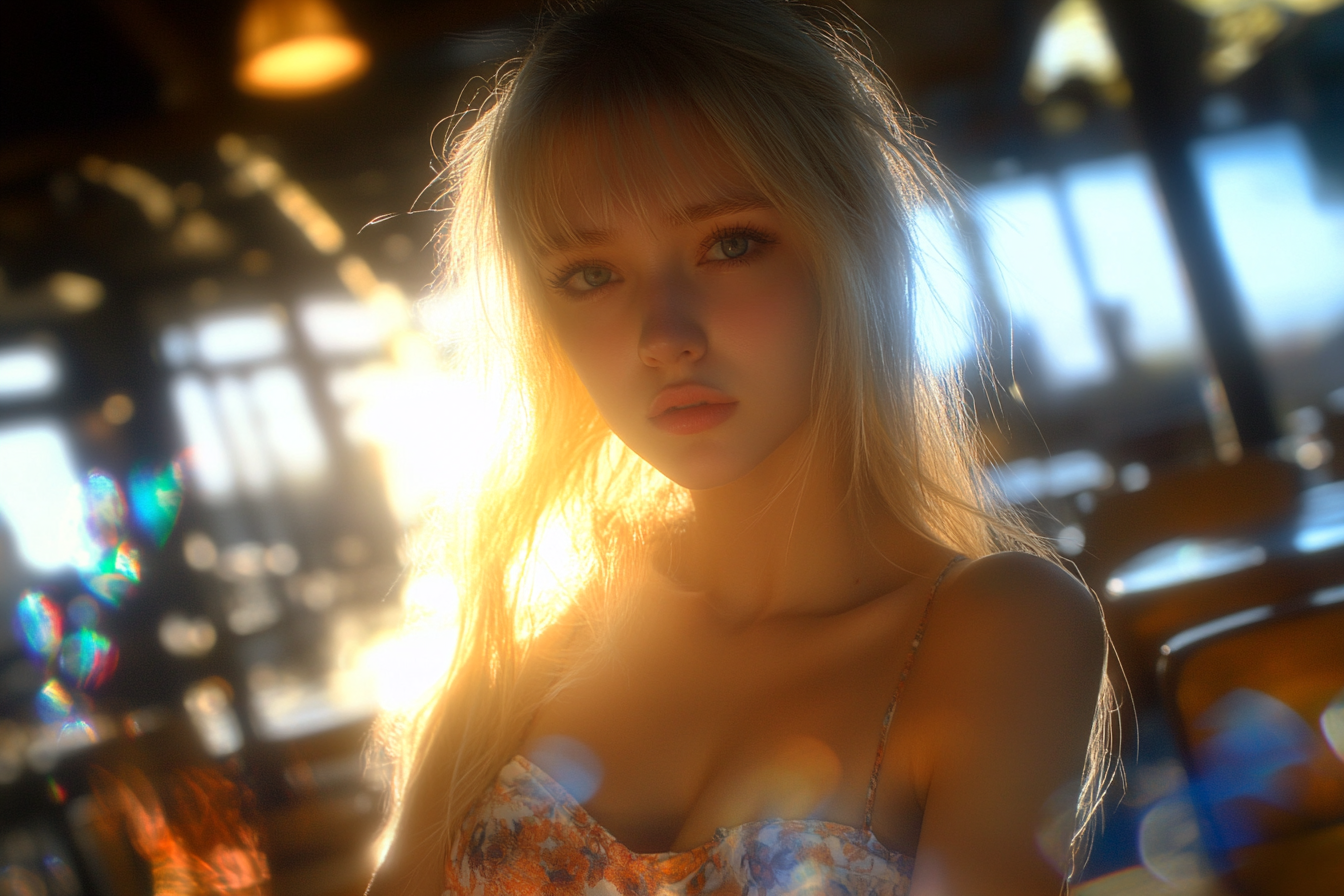 A woman with a determined look on her face | Source: No source