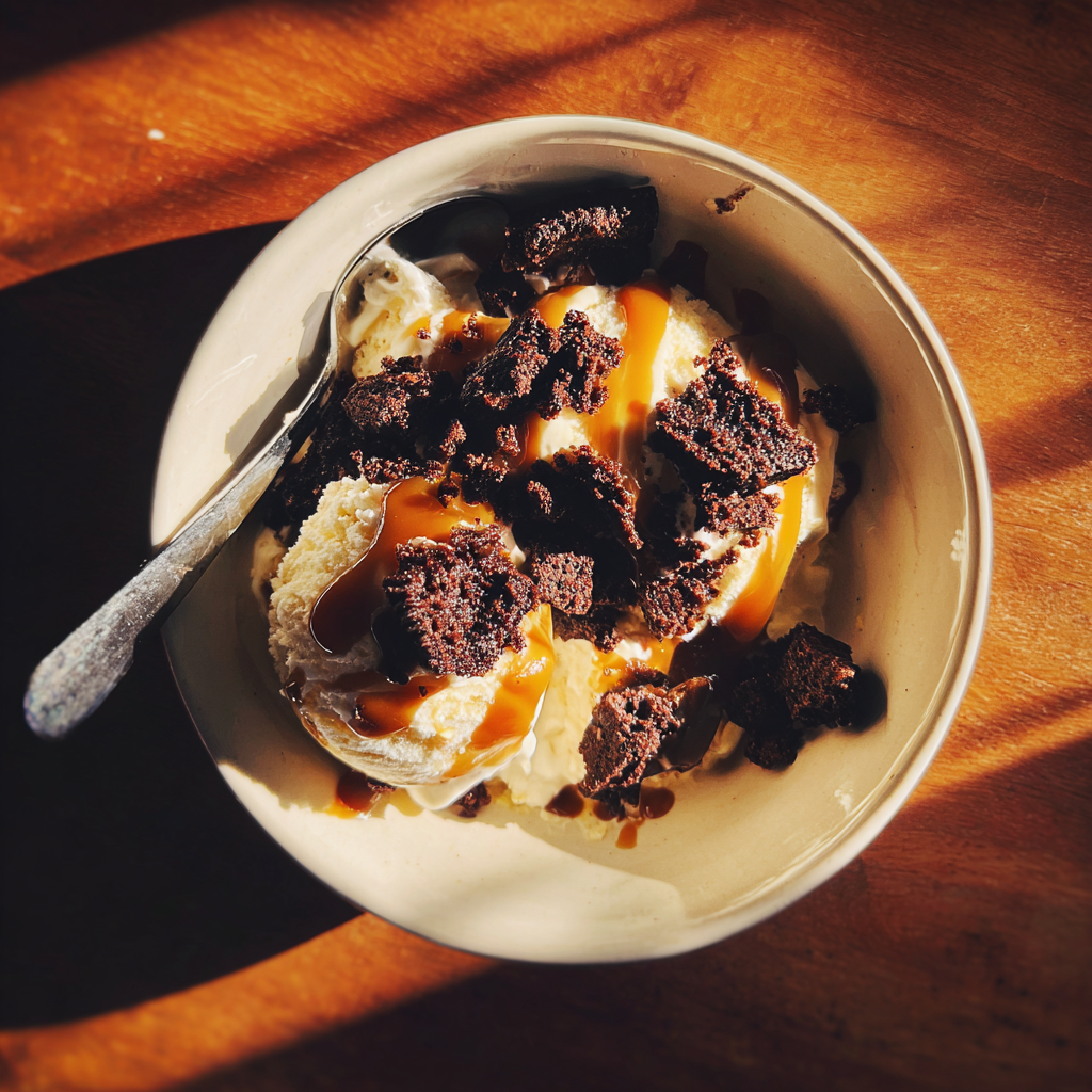 A bowl of ice cream | Source: No source