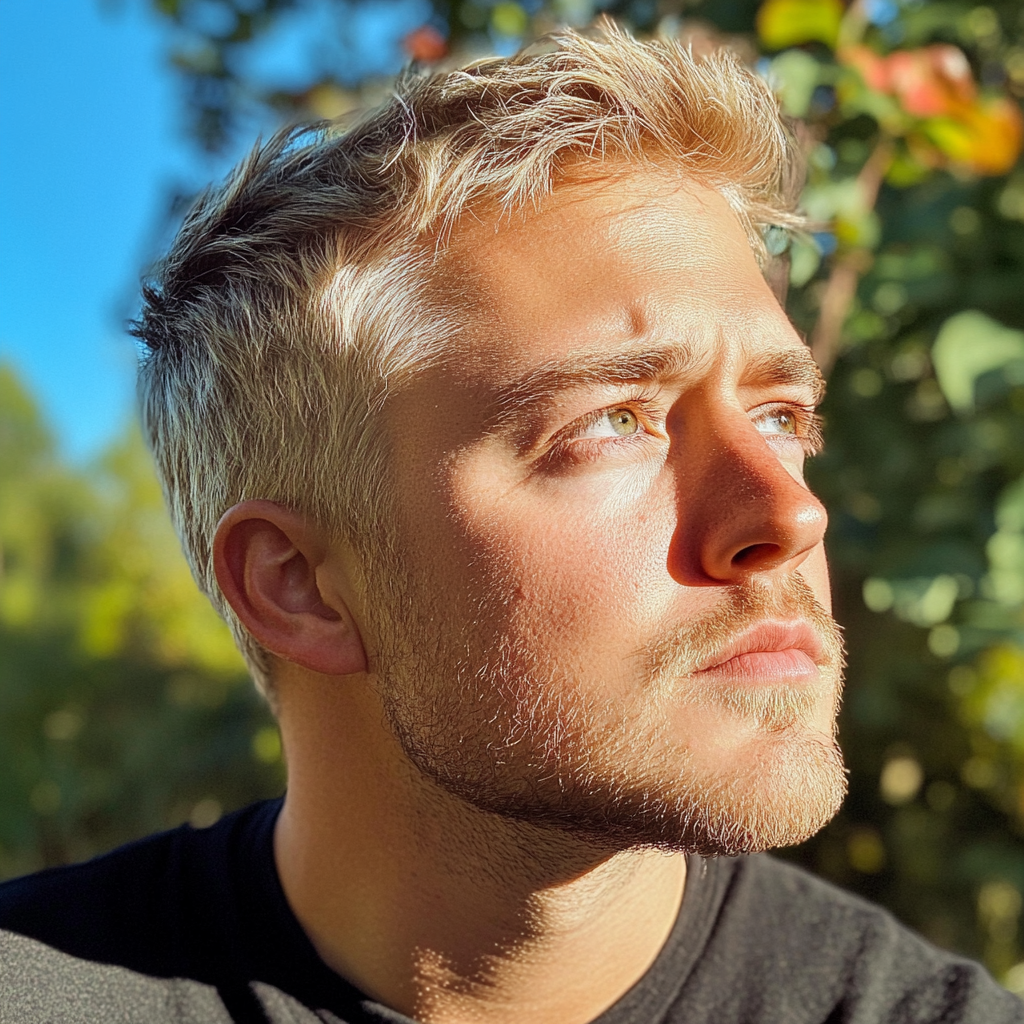 A man looking pensive | Source: No source