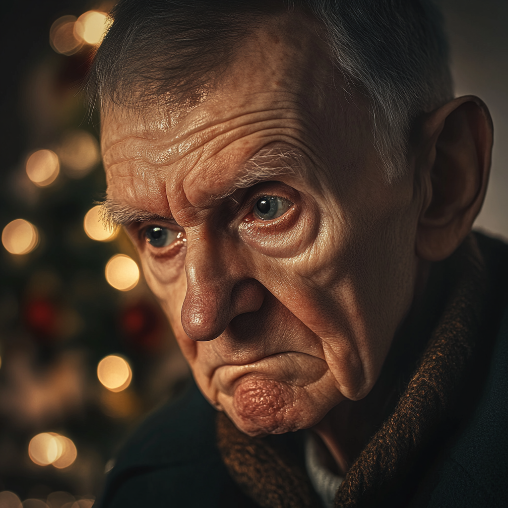 A heartbroken older man | Source: No source