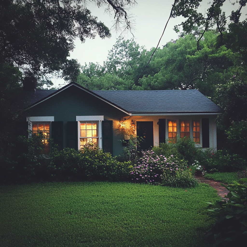 The exterior of a house | Source: no source