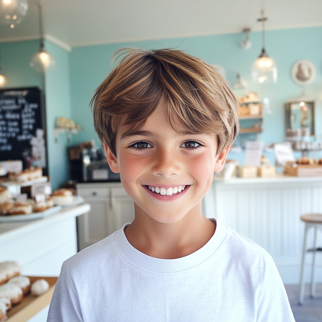 A smiling boy | Source: No source