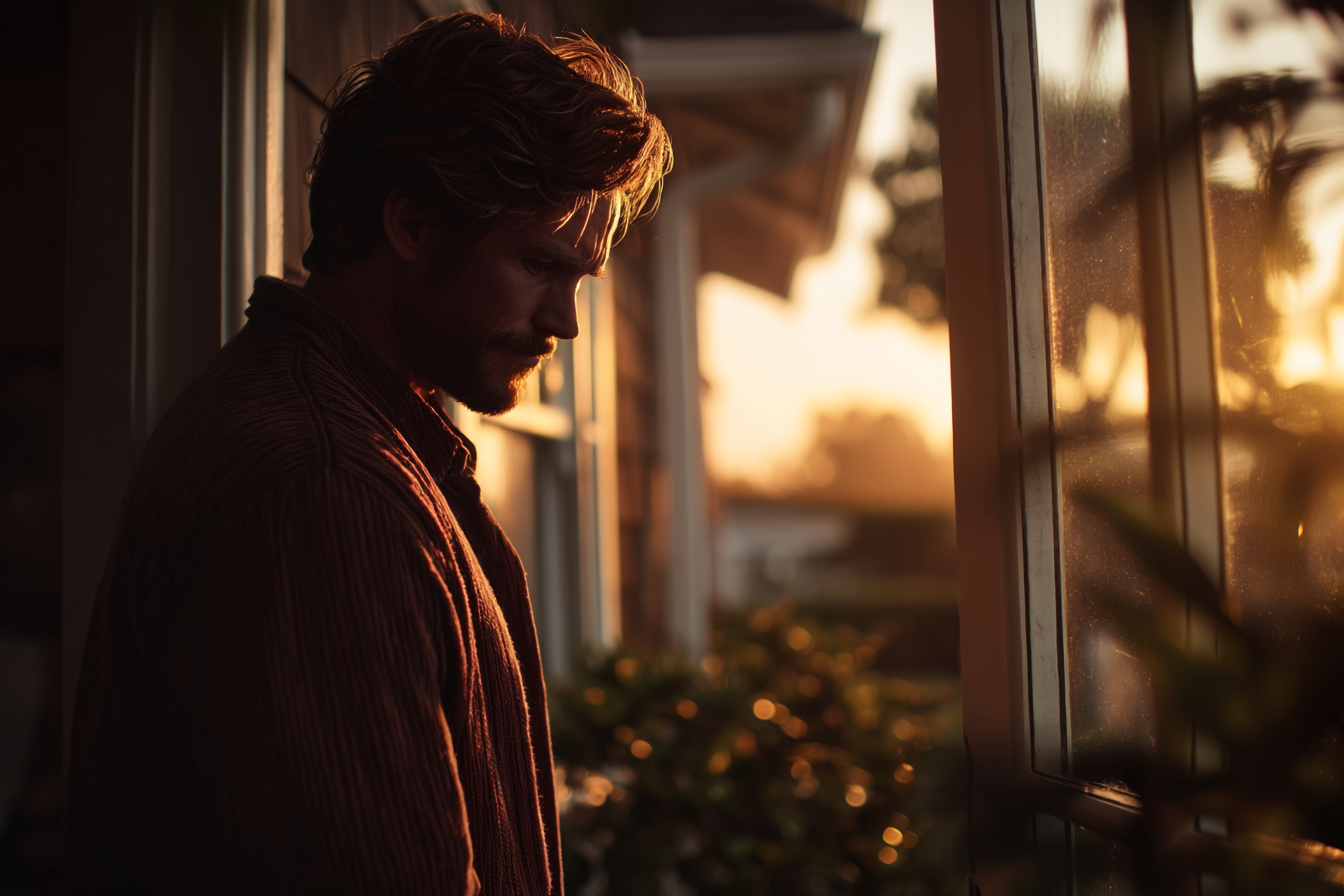 A man looking down | Source: No source