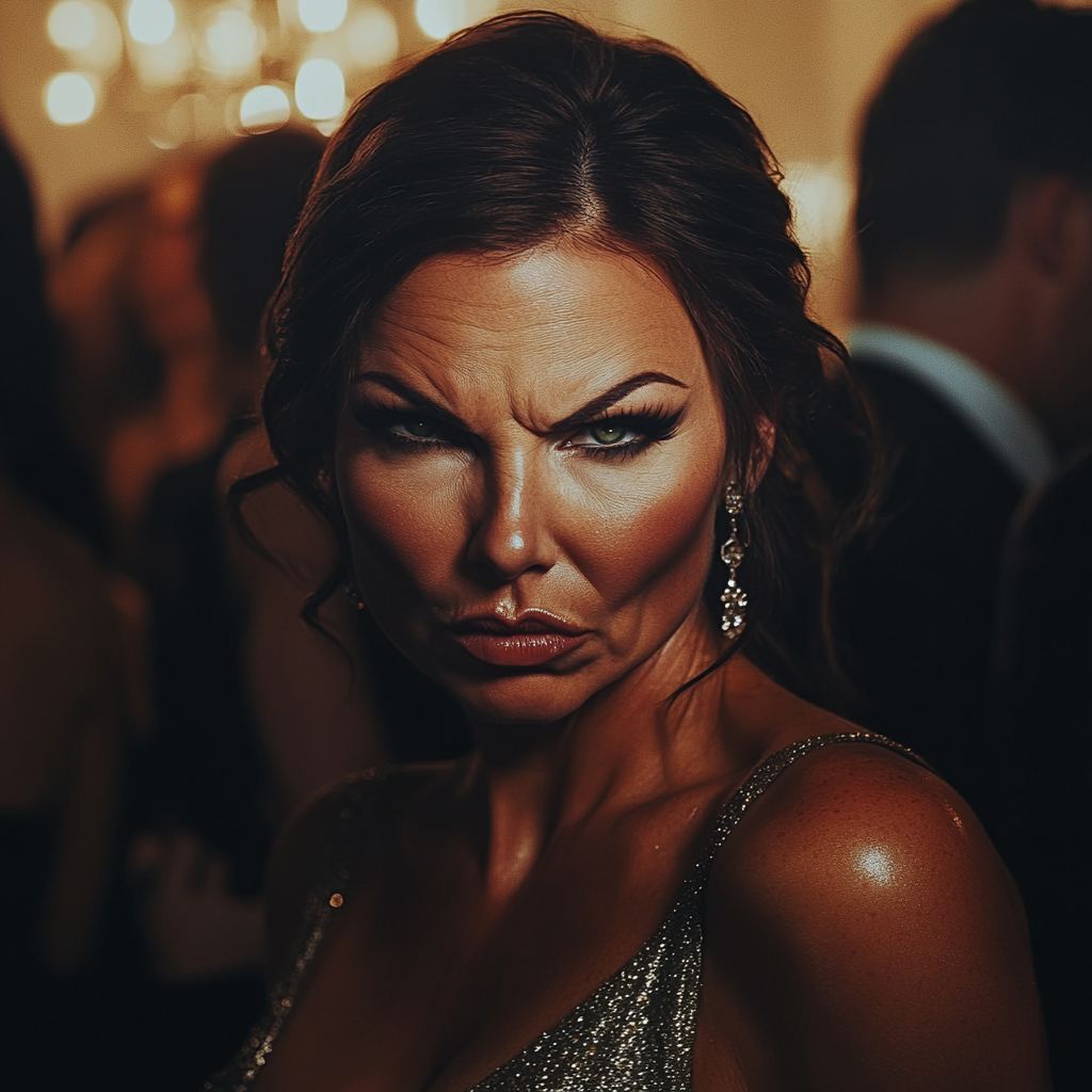 A woman frowning | Source: no source
