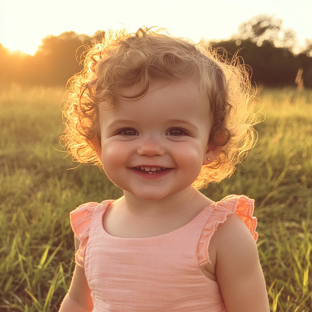 A close up of a little girl | Source: no source