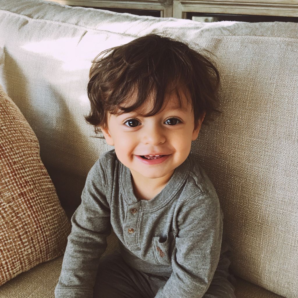 A smiling little boy | Source: No Source
