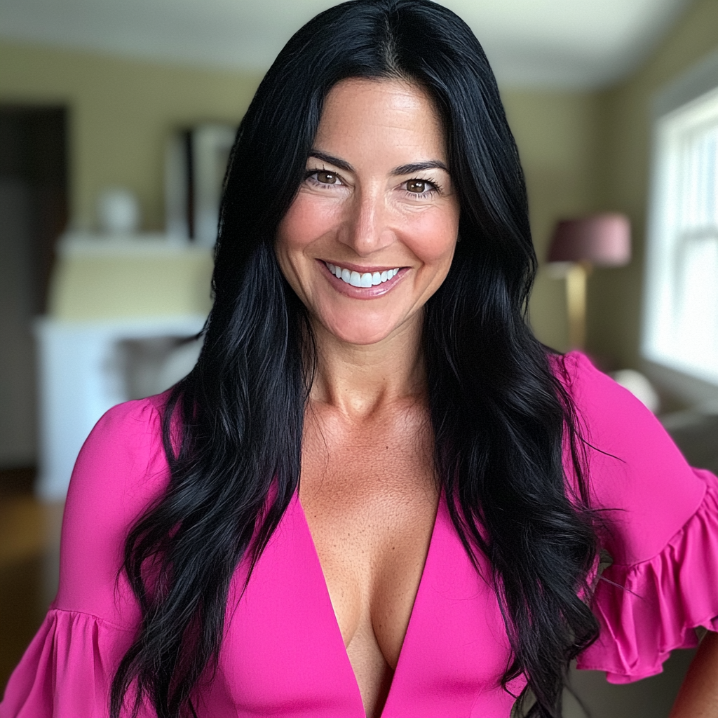 A close up of a smiling woman | Source:  no source