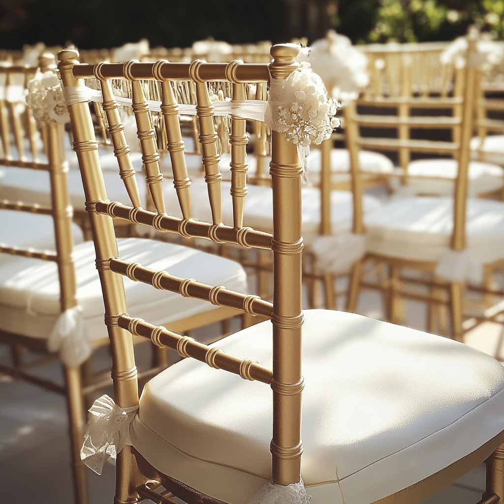Seats at a wedding | Source: No source