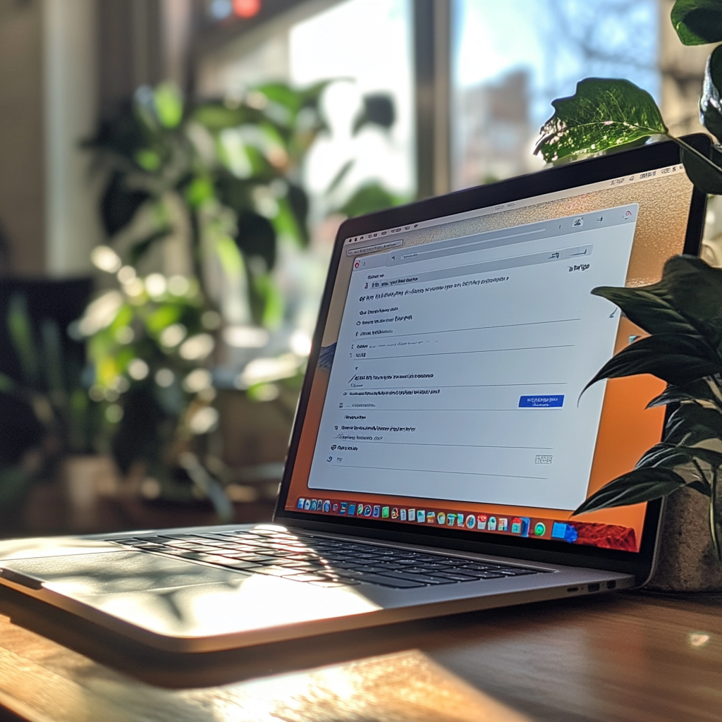 An open laptop | Source: No source