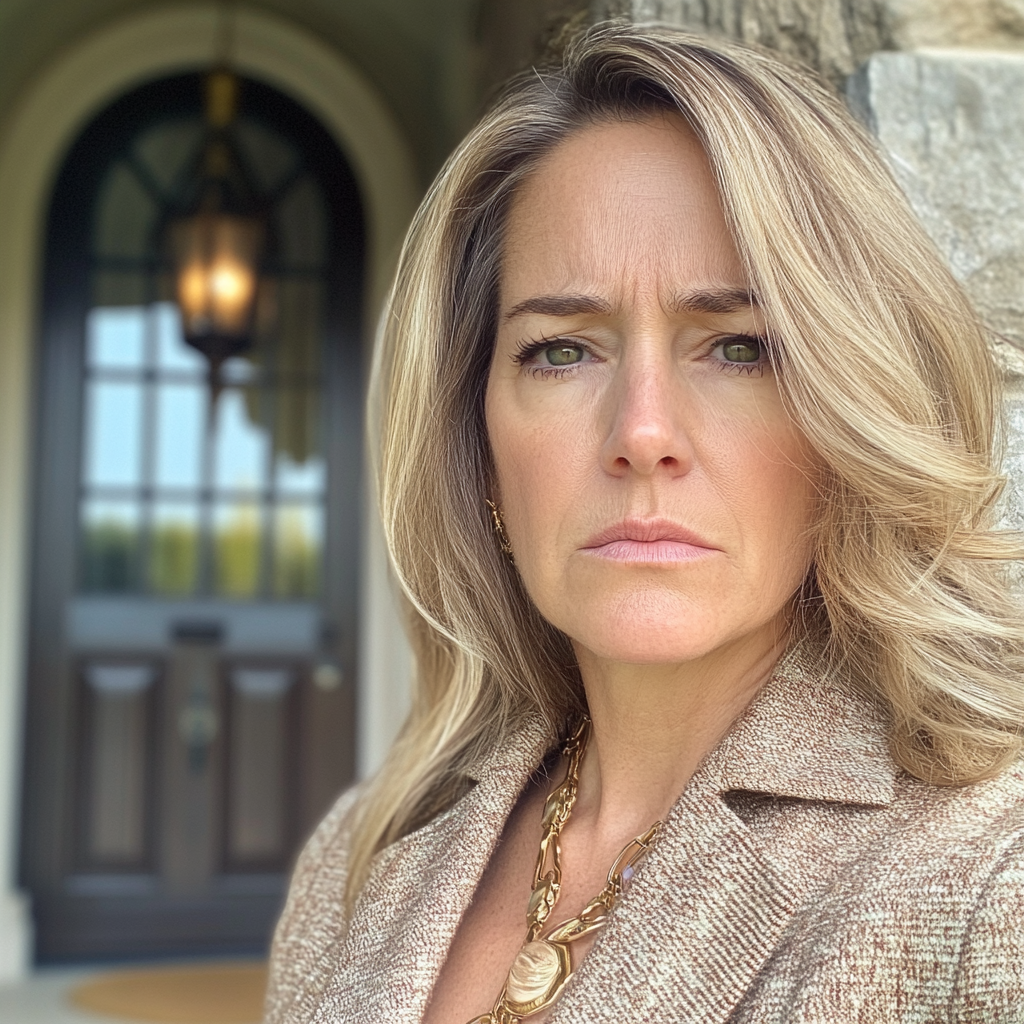 A frowning woman | Source: no source