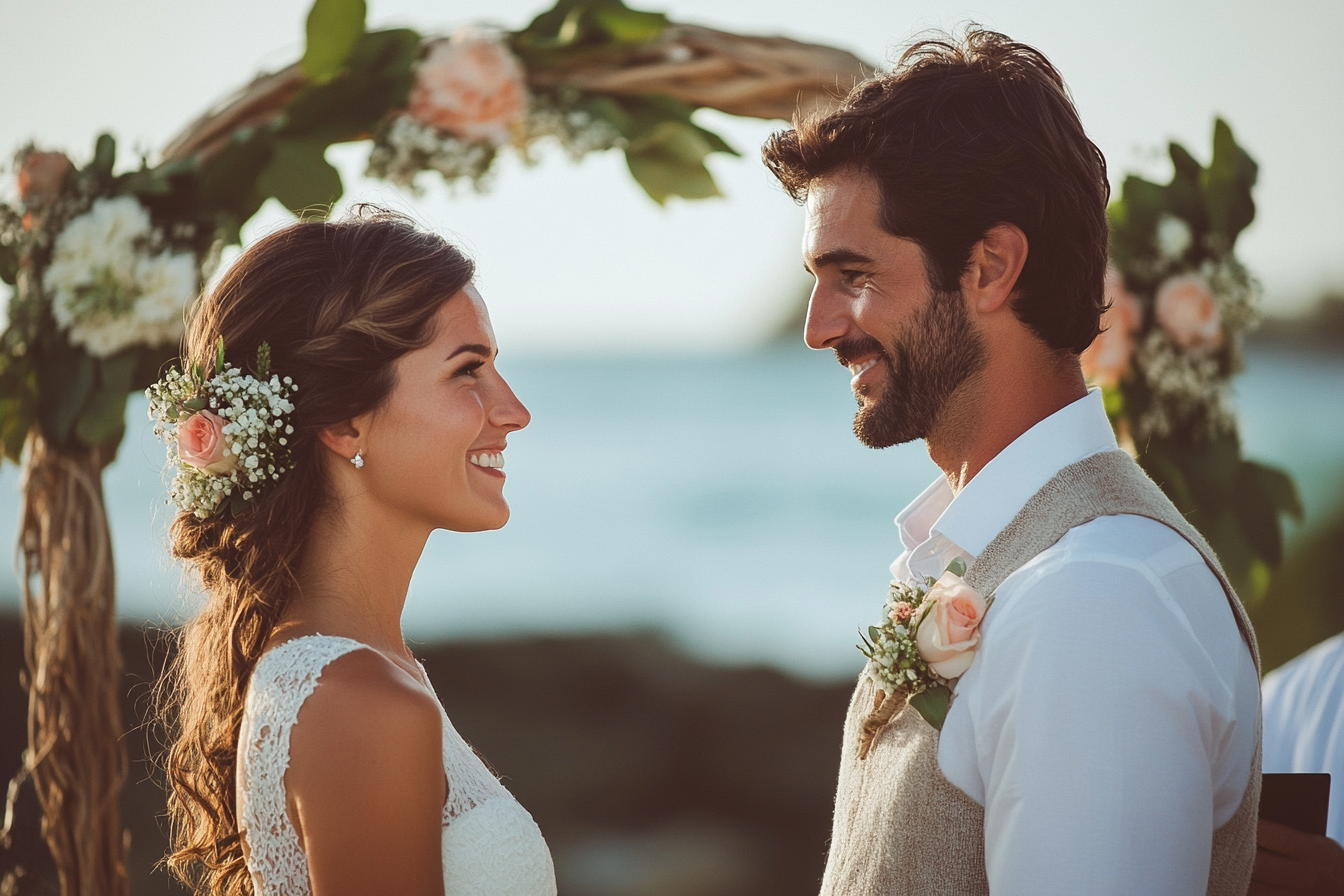 A couple on their wedding day | Source: no source