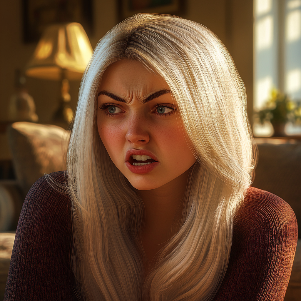 An angry woman | Source: No source