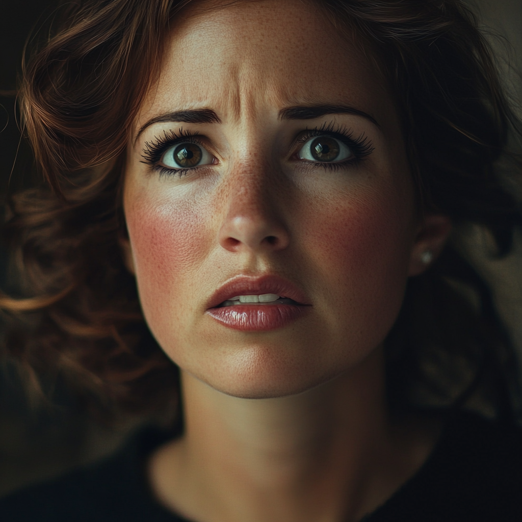A stunned woman | Source: No source