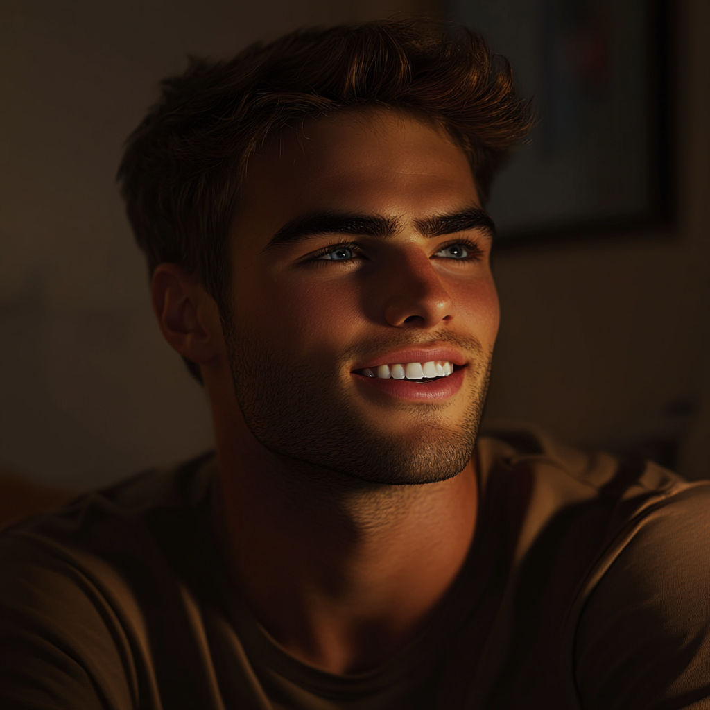 A man smiling | Source: no source