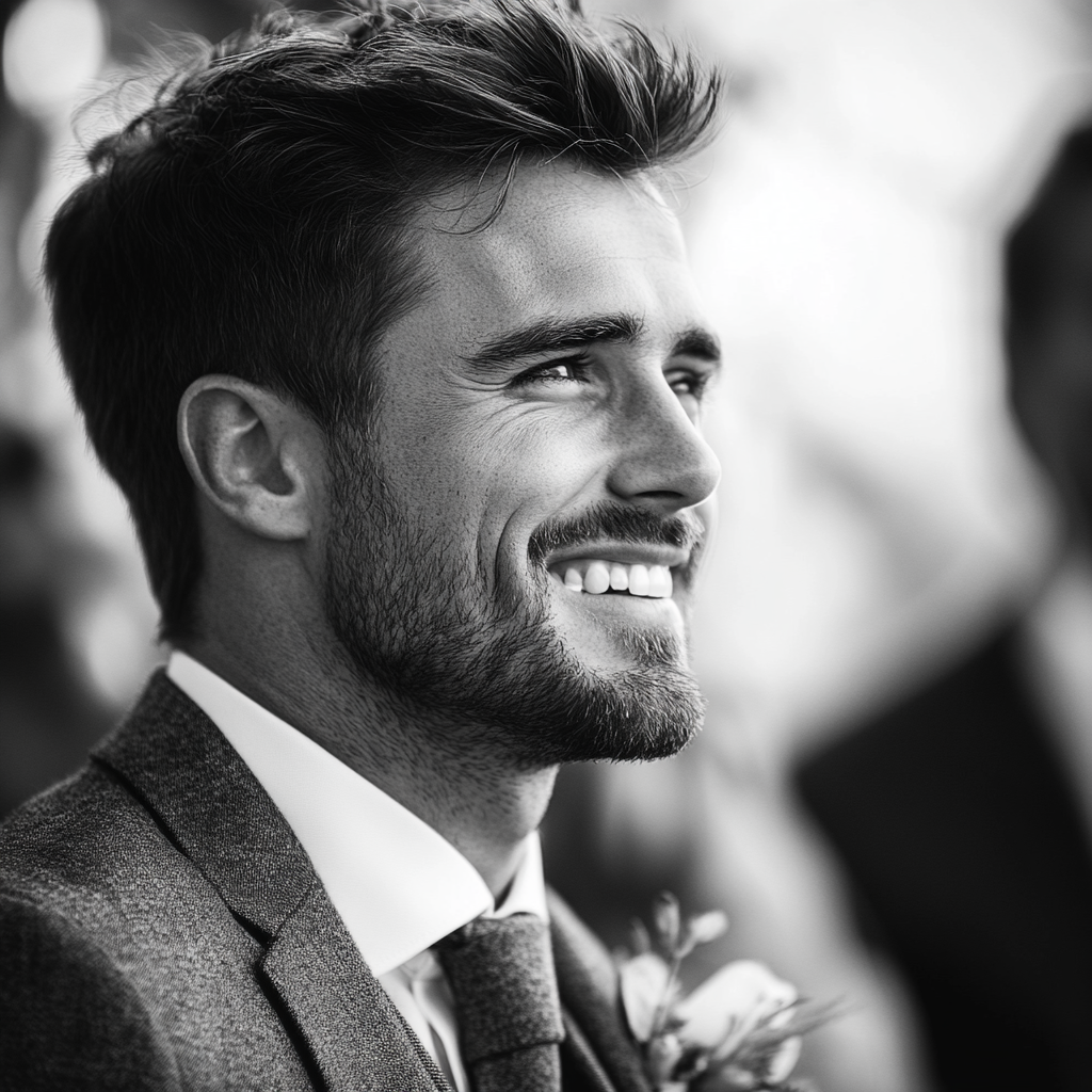 A nervous groom at a wedding | Source: No source