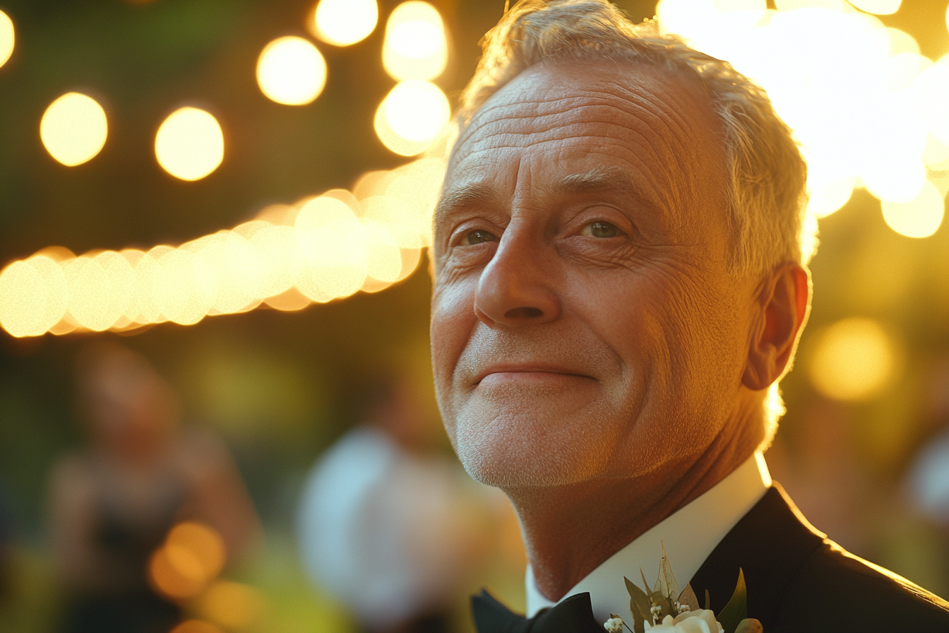 A man at his son's wedding | Source: No source