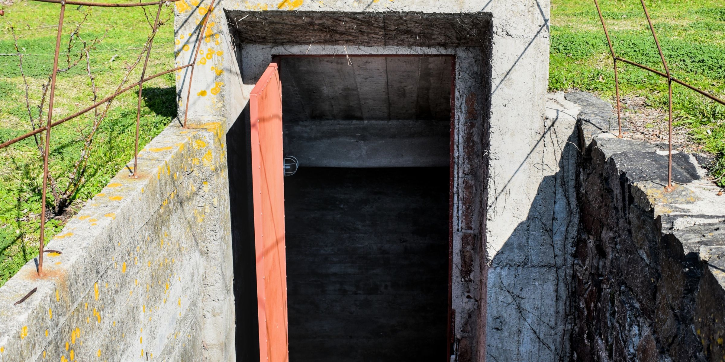 The entrance to a basement | Source: Shutterstock