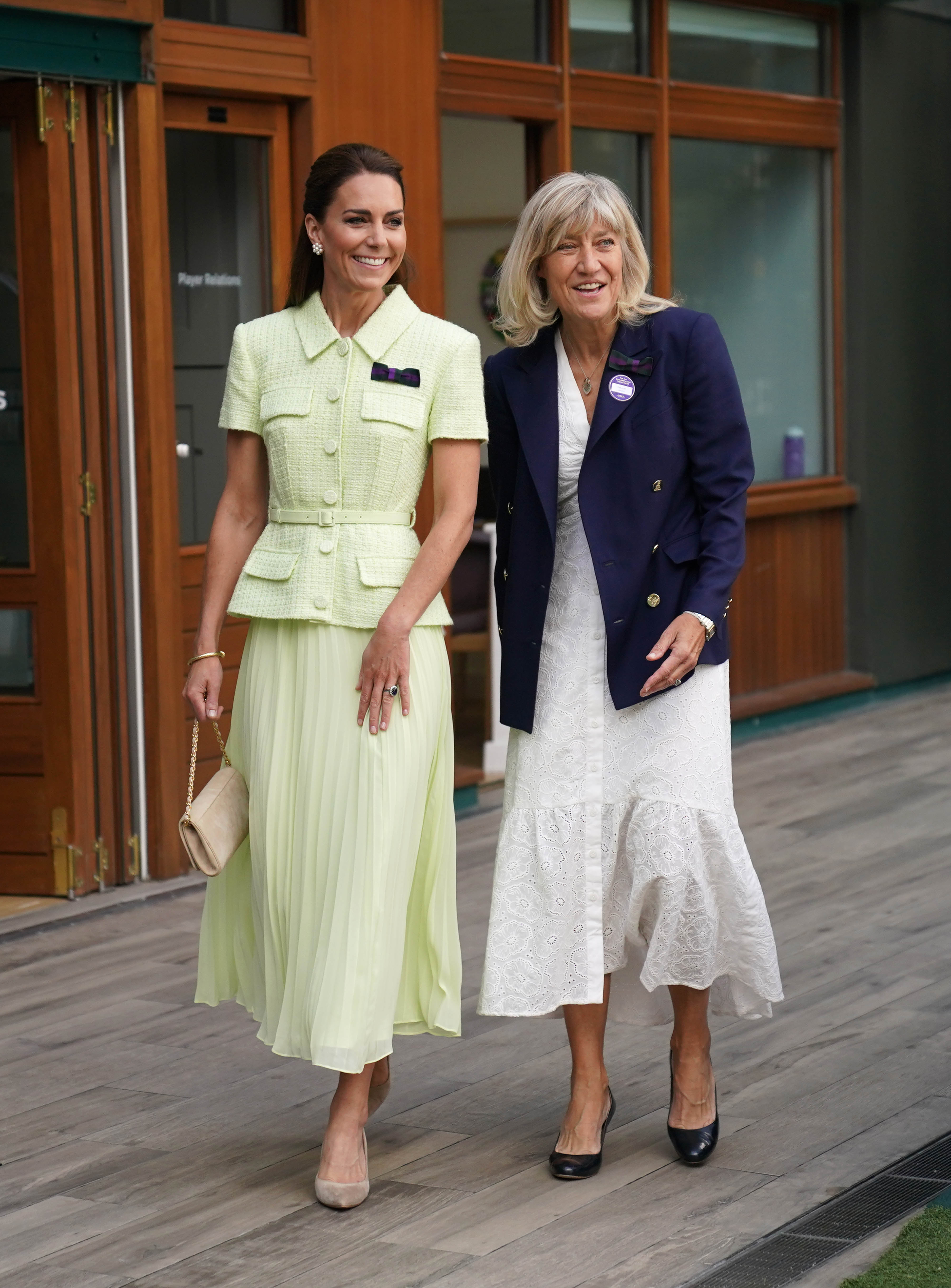Catherine, Princess of Wales, on day 13 of the 2023 Wimbledon Championships at the All England Lawn Tennis and Croquet Club on July 15 in London. | Source: Getty Images