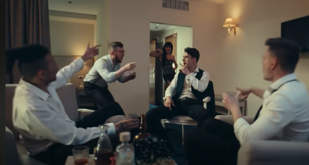 A bachelor party | Source: YouTube/LoveBuster