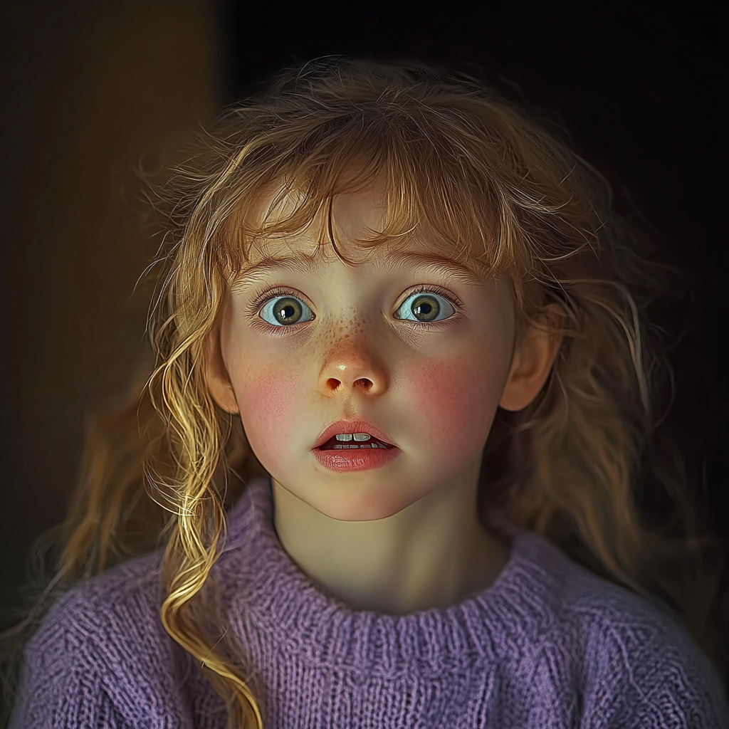 A nervous girl | Source: no source