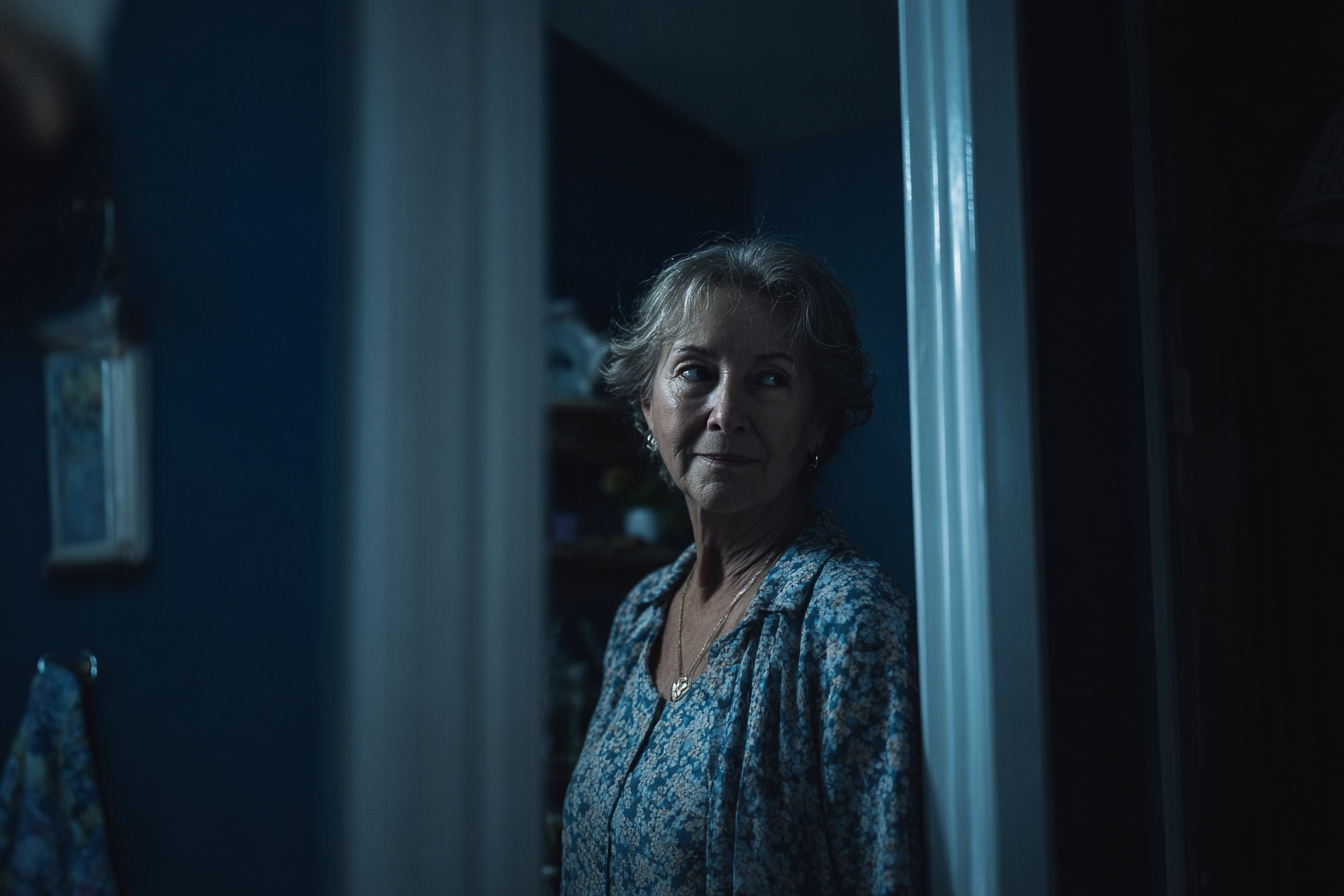 A woman standing in her son's house | Source: No source