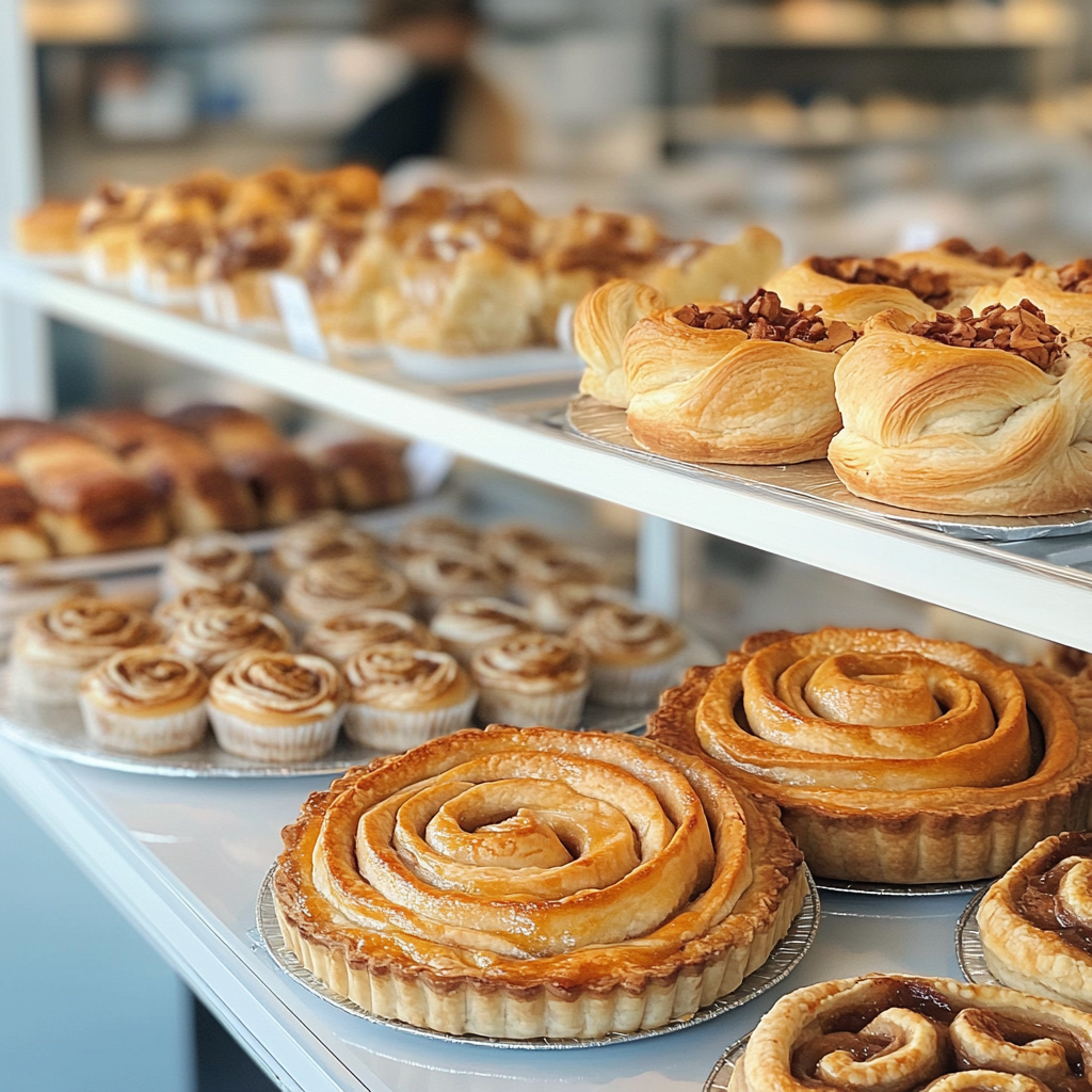 Baked goods on display | Source: No source