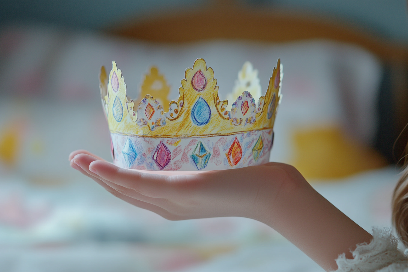 A paper crown | Source: No source