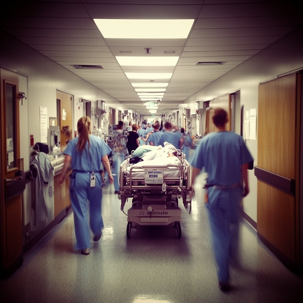 A trauma department of a hospital | Source: No source