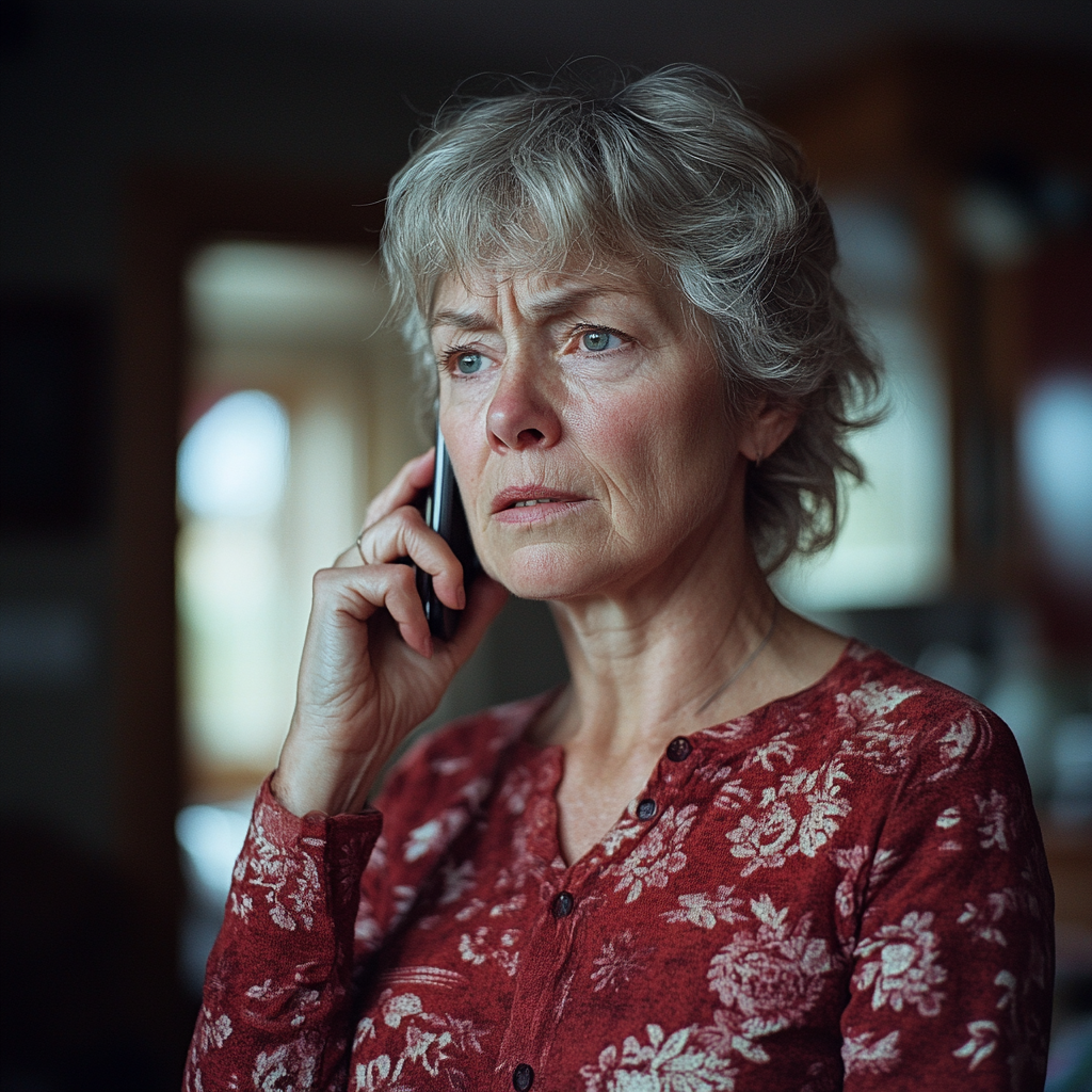 An angry woman on the phone | Source: No source