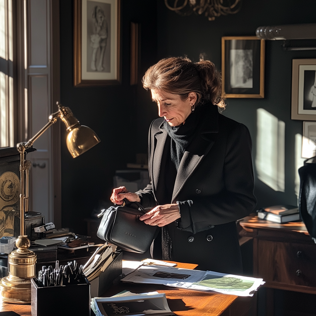 A woman at her desk | Source: no source