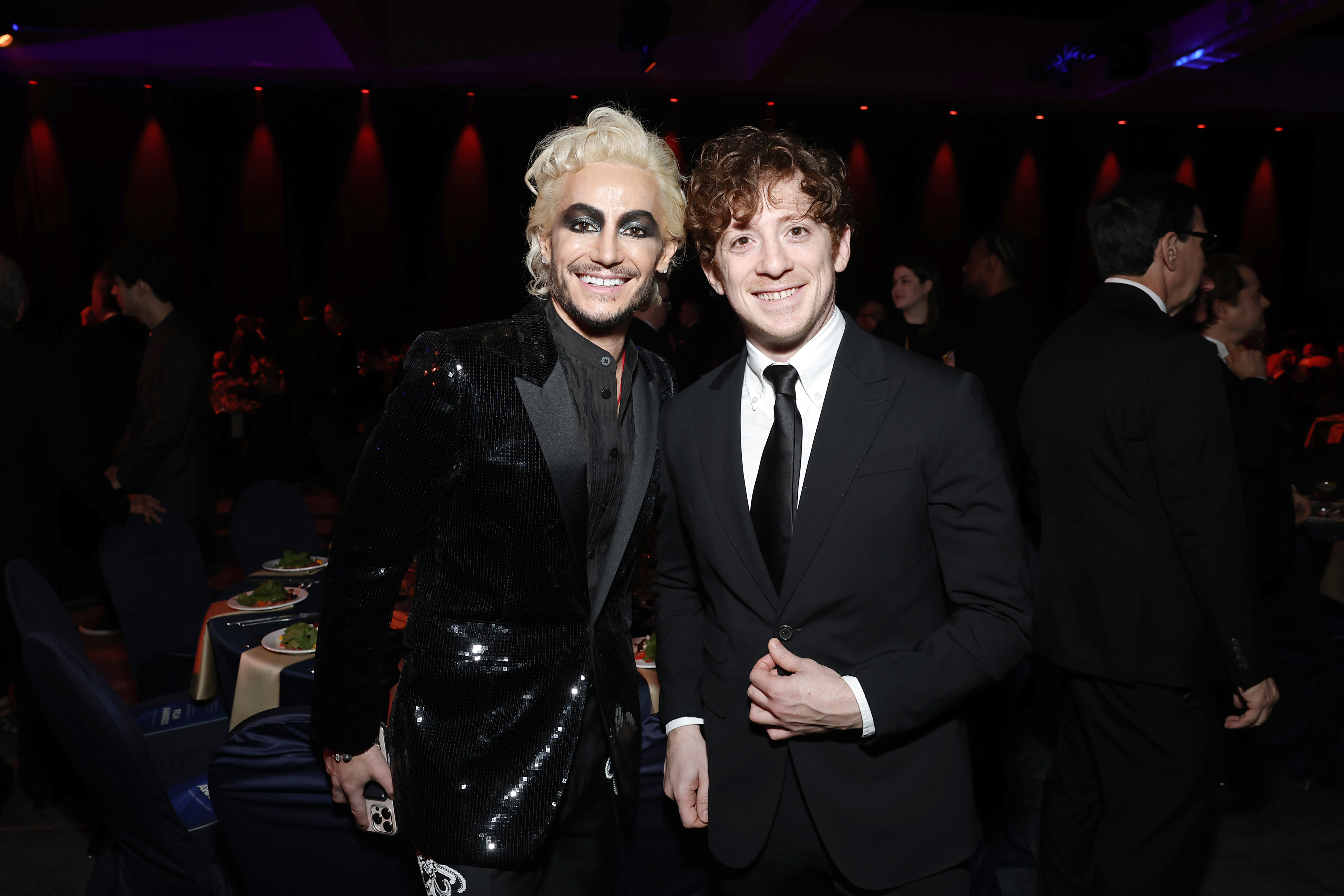 Frankie Grande and Ethan Slater attend the 36th Annual Palm Springs International Film Awards on January 3, 2025 | Source: Getty Images
