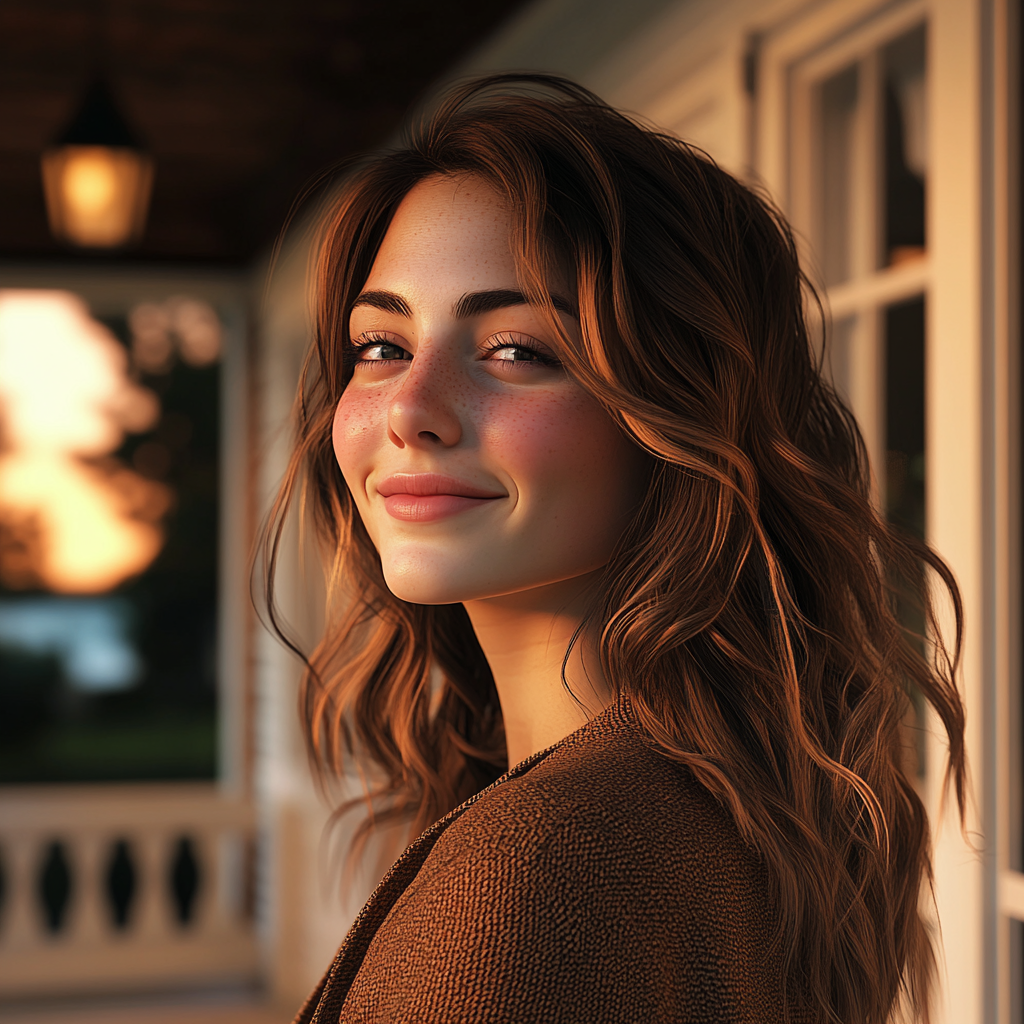 A woman smiling | Source: No source