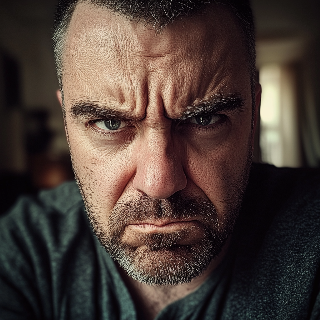 An angry man | Source: No source