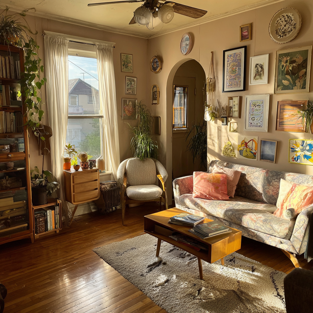A cozy living room in an apartment | Source: no source