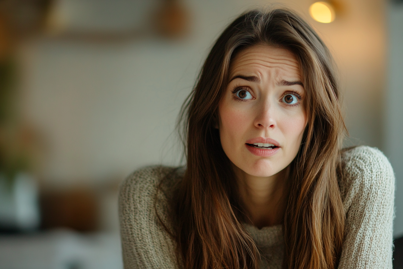A woman staring in shock | Source: No source