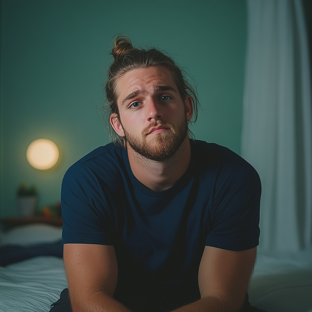 A pensive man | Source: No source
