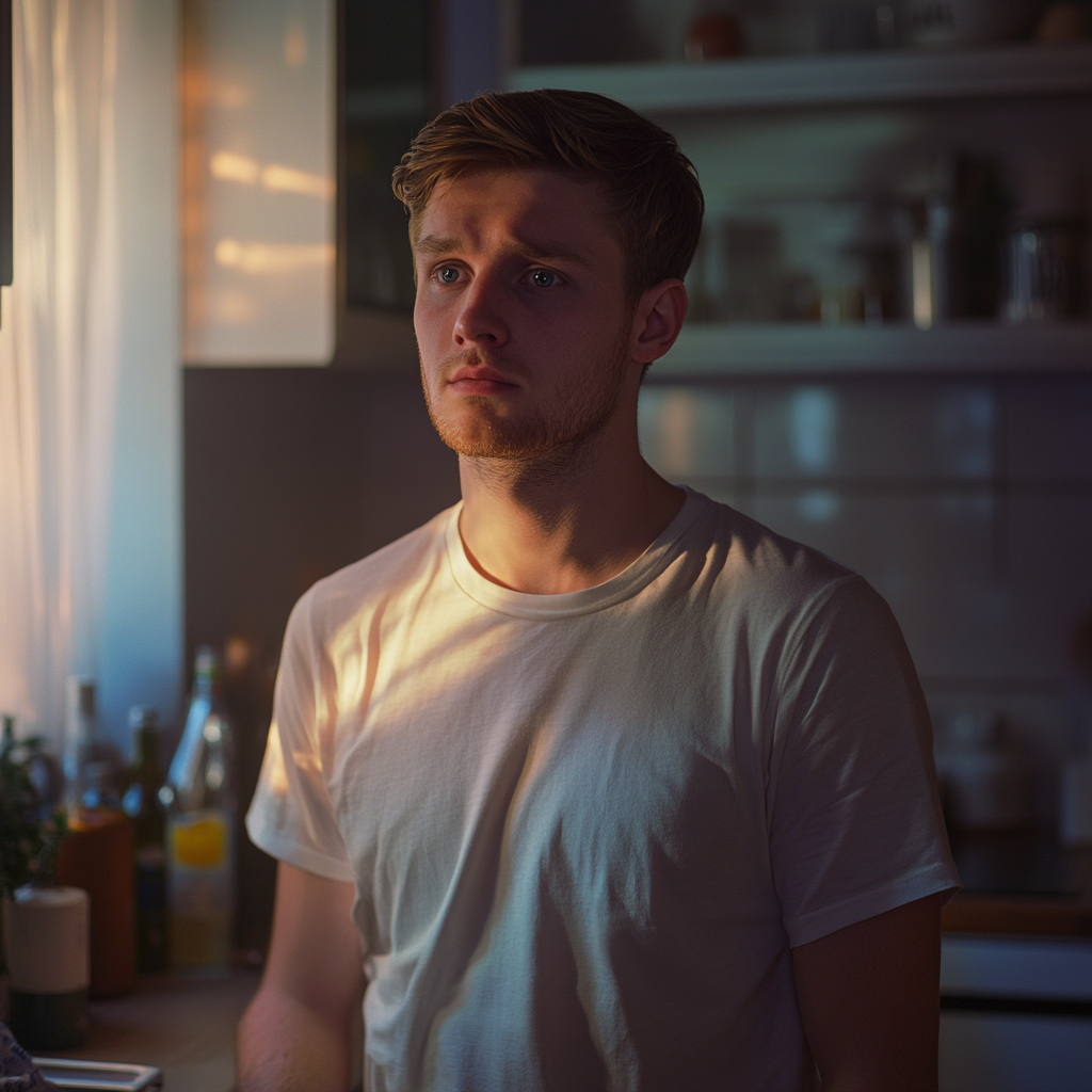 A man standing in his kitchen | Source: no source