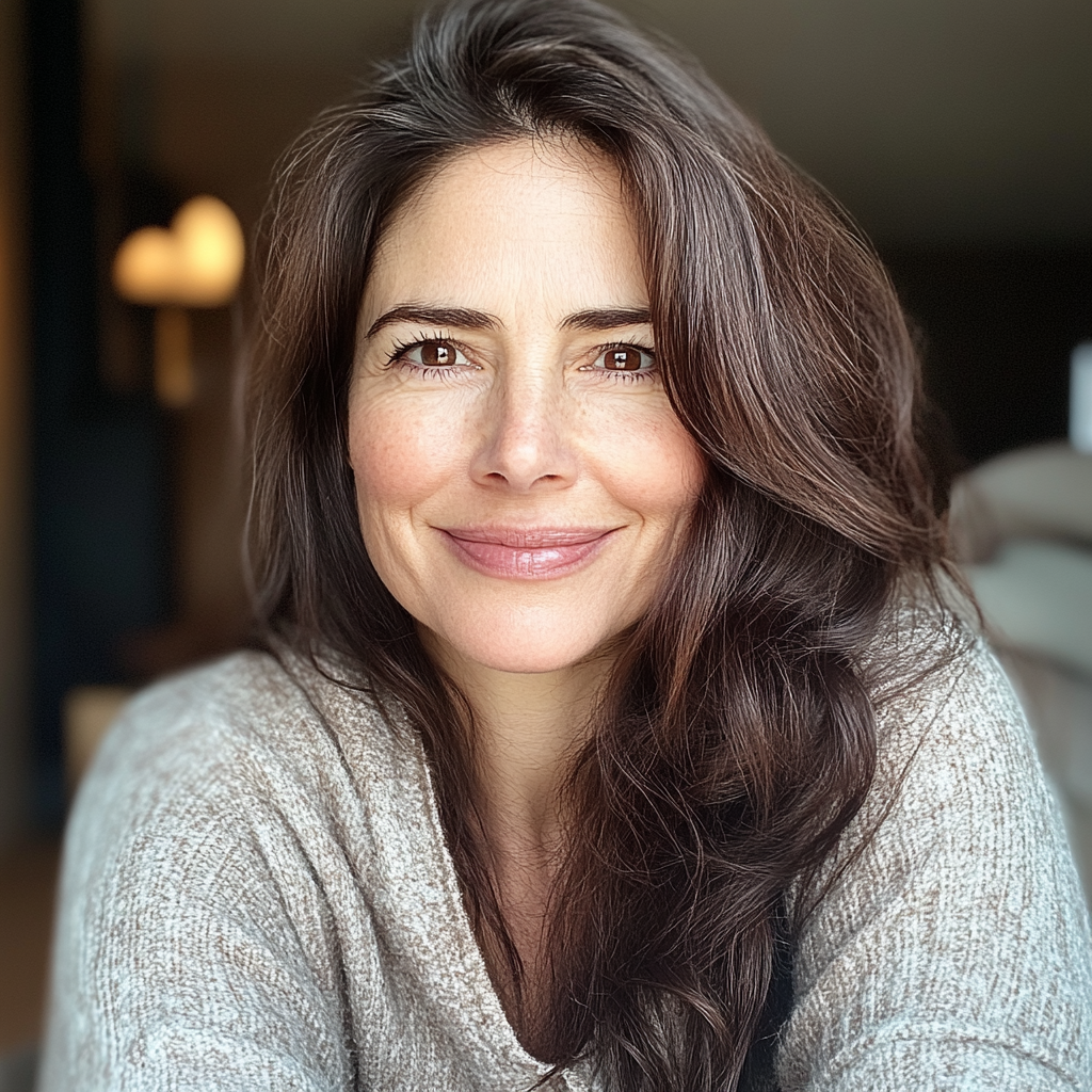 A smiling woman | Source: No source