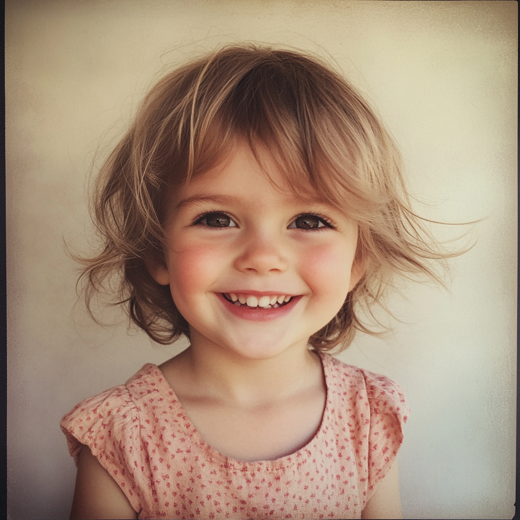 A smiling little girl | Source: no source