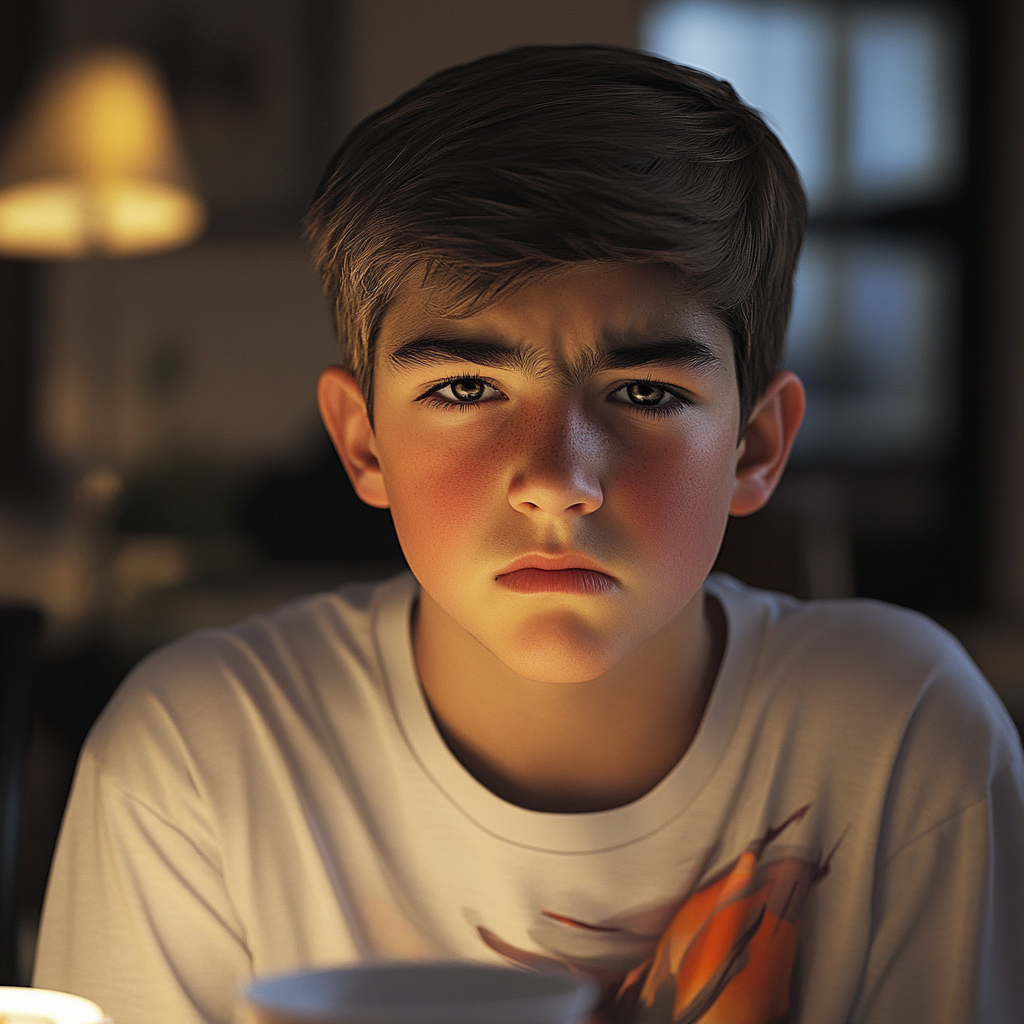 An angry boy | Source: No source