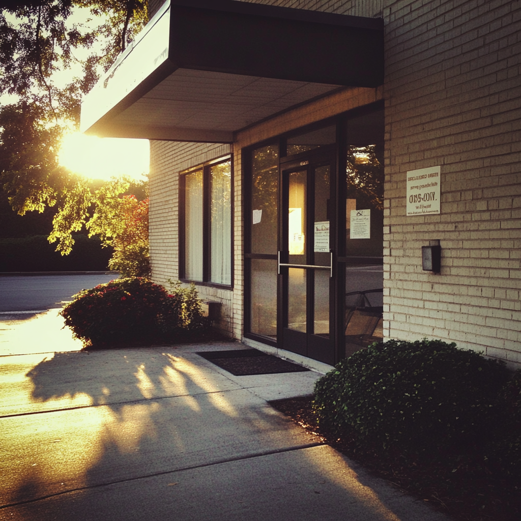 The exterior of a doctor's office | Source: No source