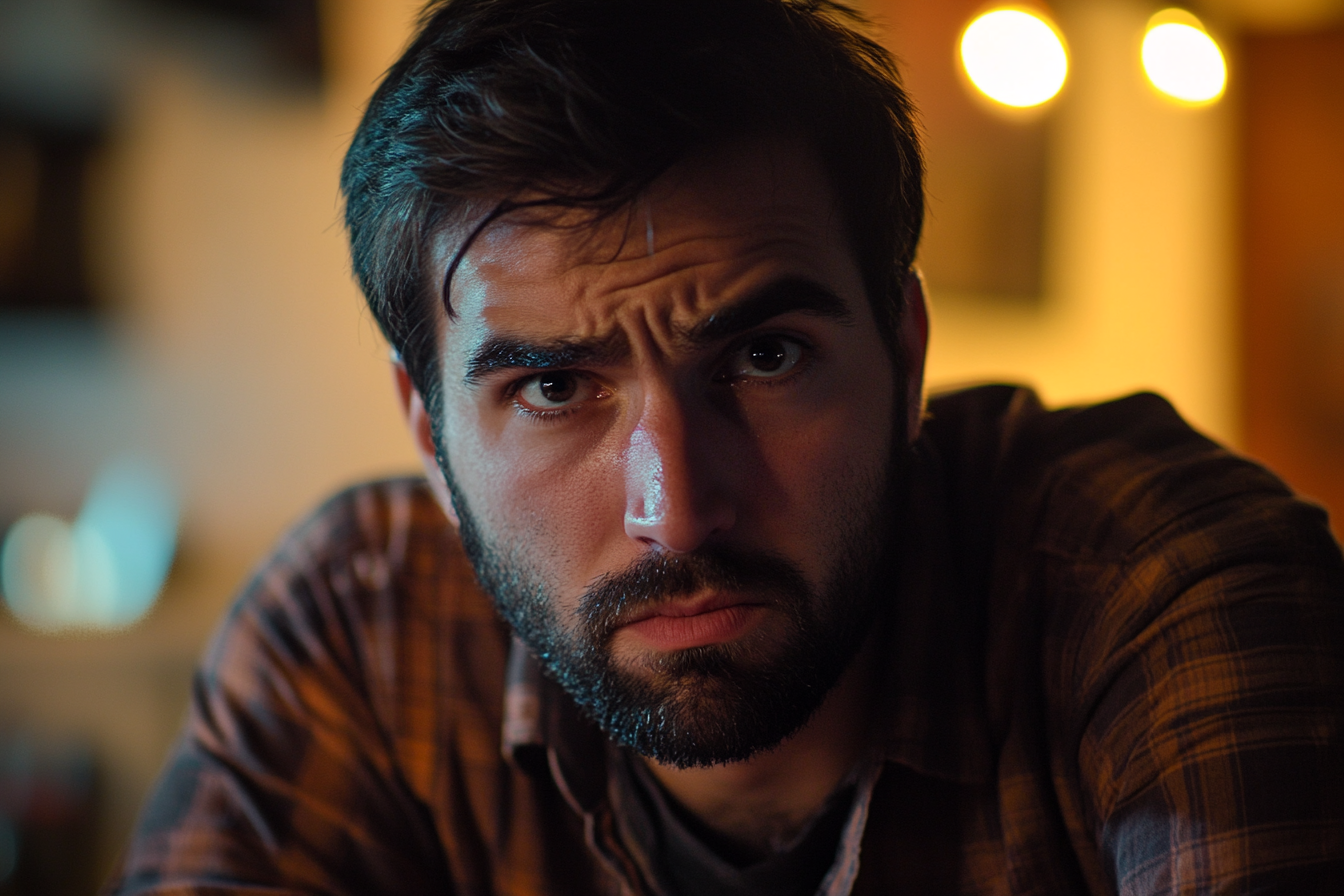 An angry man | Source: no source
