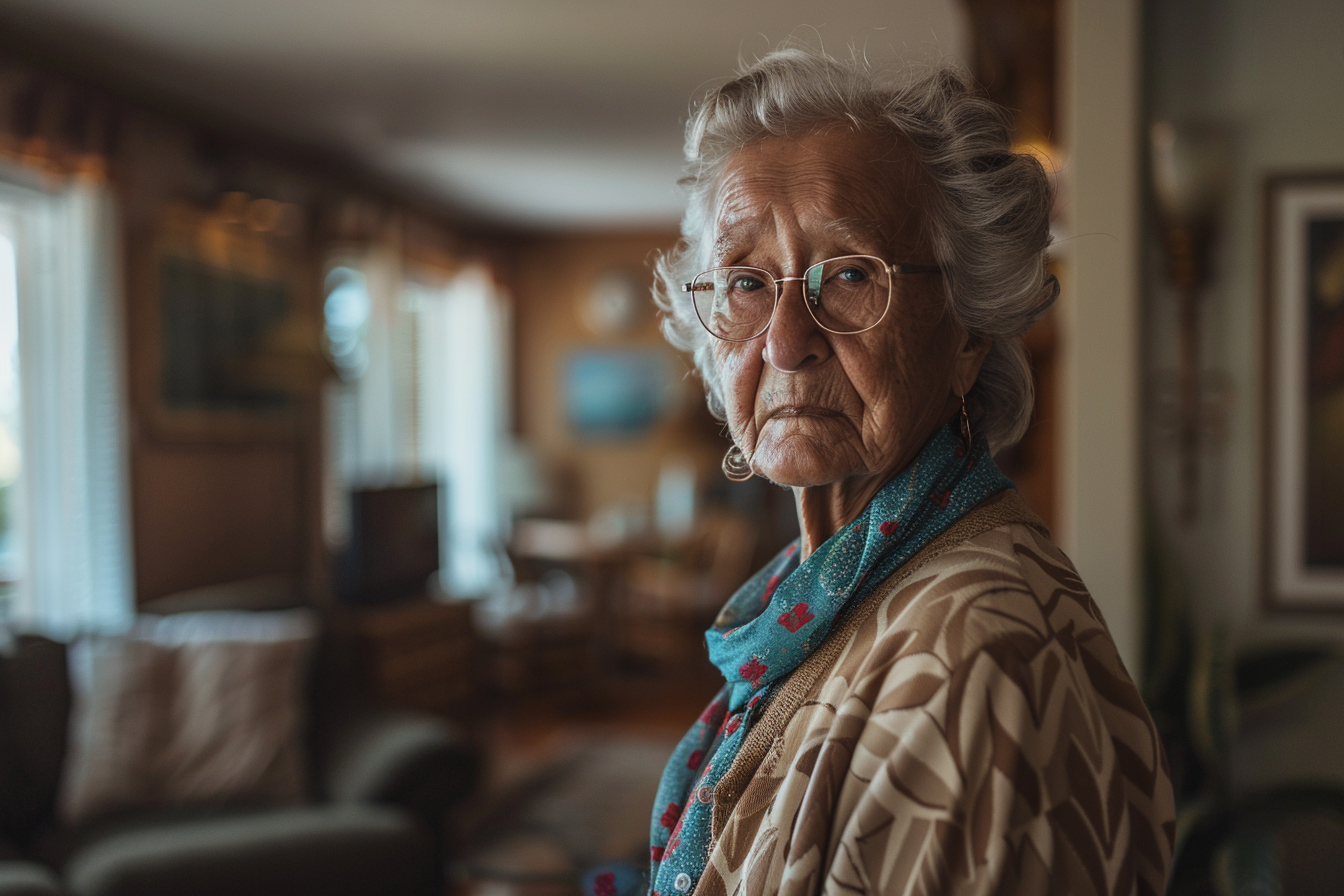 An elderly woman | Source: No source