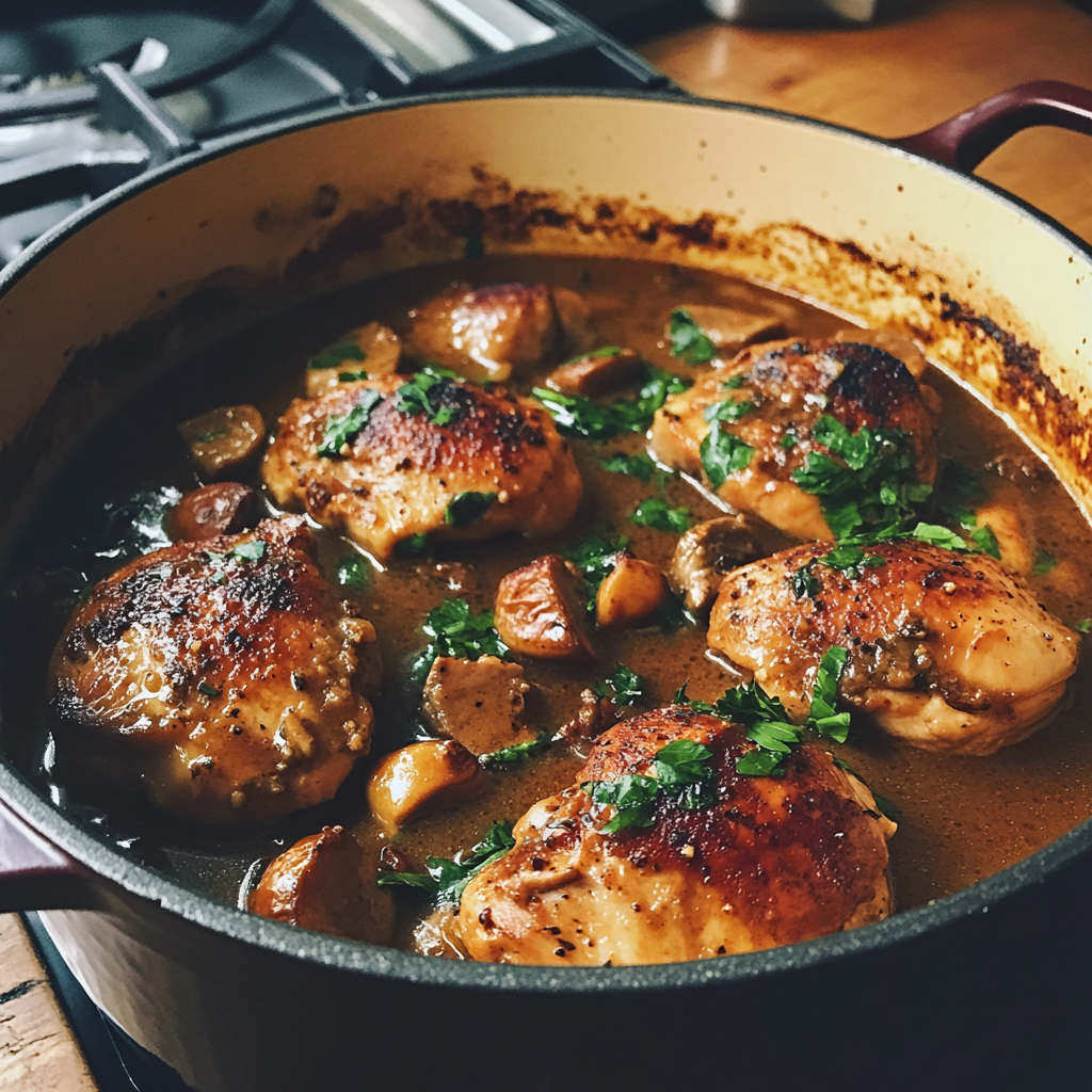 A dish of Chicken Marsala | Source: No source