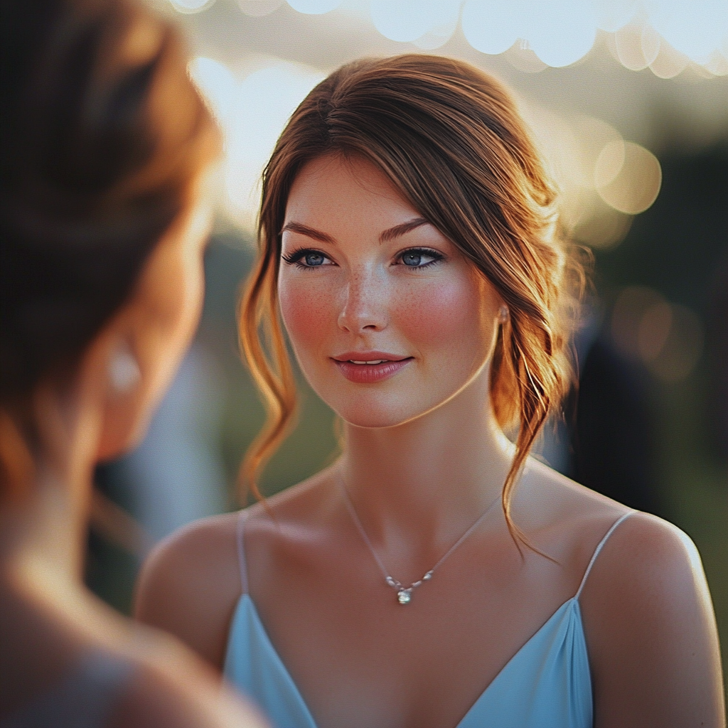 A woman talking to her sister | Source: no source