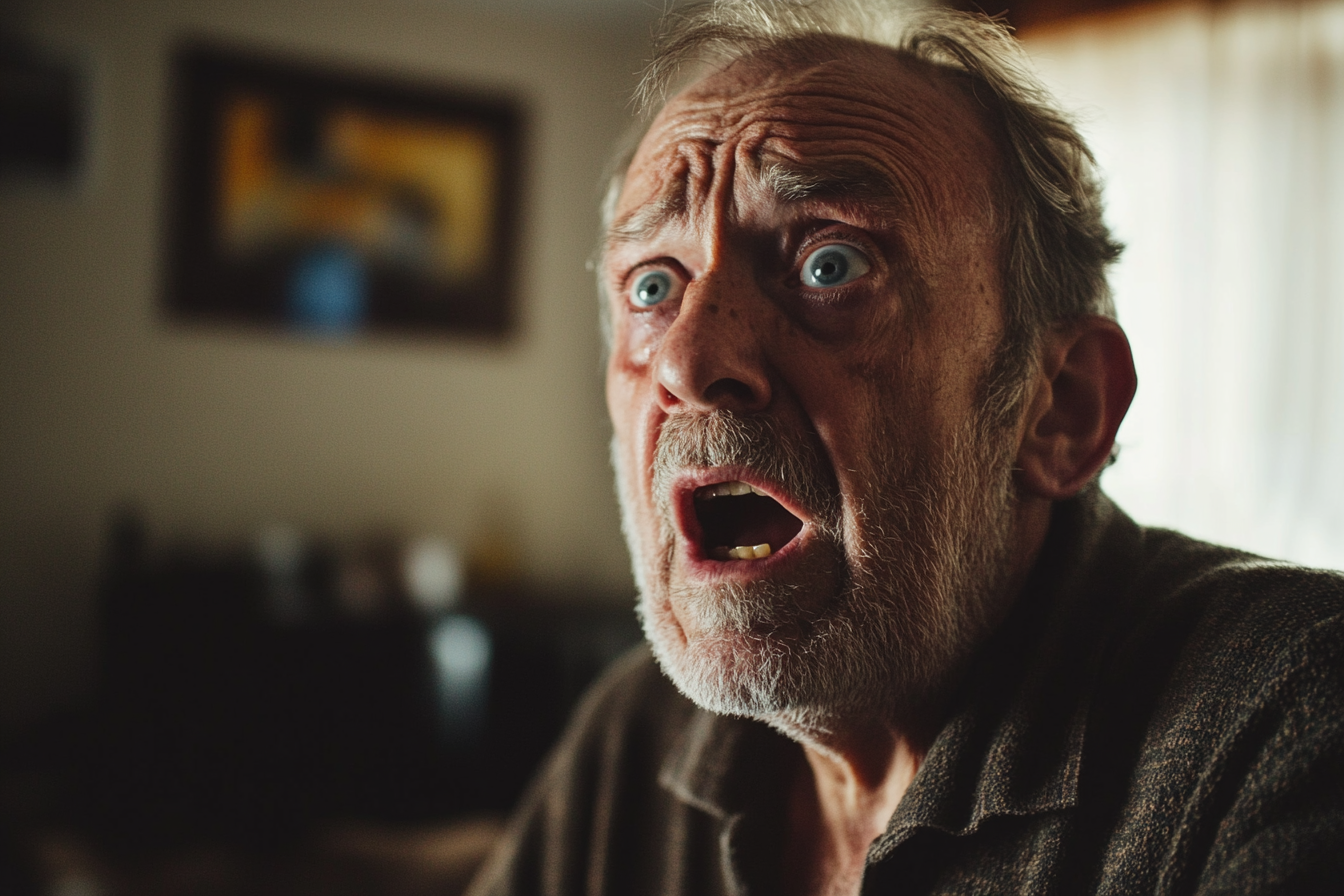 A man staring at someone in disbelief | Source: No source