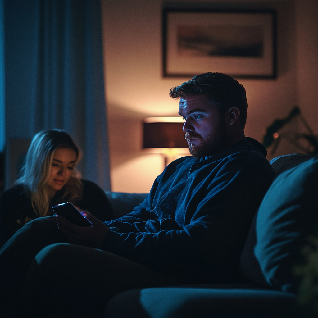 People in a living room hanging out | Source: no source